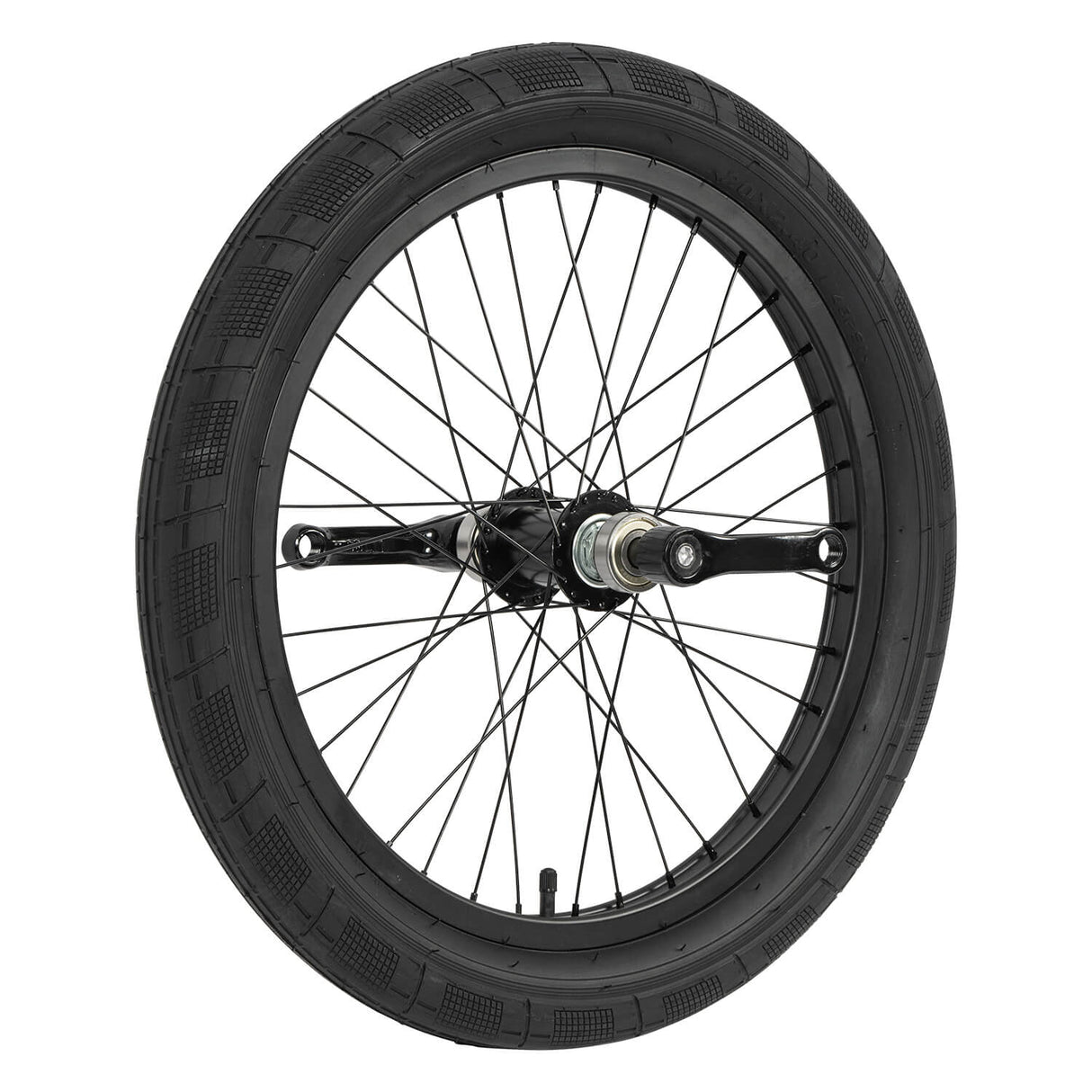 Triad Trike Cartel Front Wheel Set Black