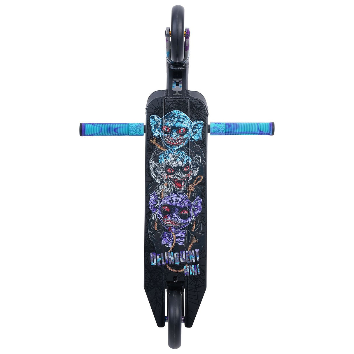 Triad Psychic Delinquent Mini Complete Scooter - Black/Blue/Purple/Goblin